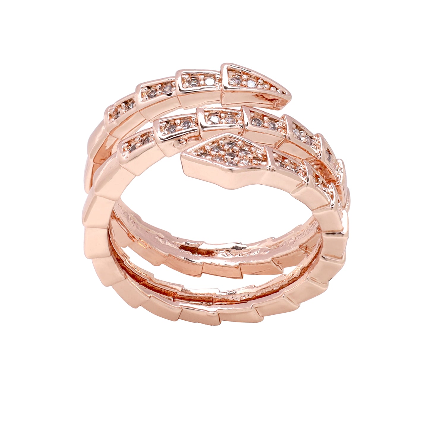 Spiral Rose Gold Ring