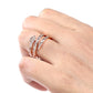 Spiral Rose Gold Ring