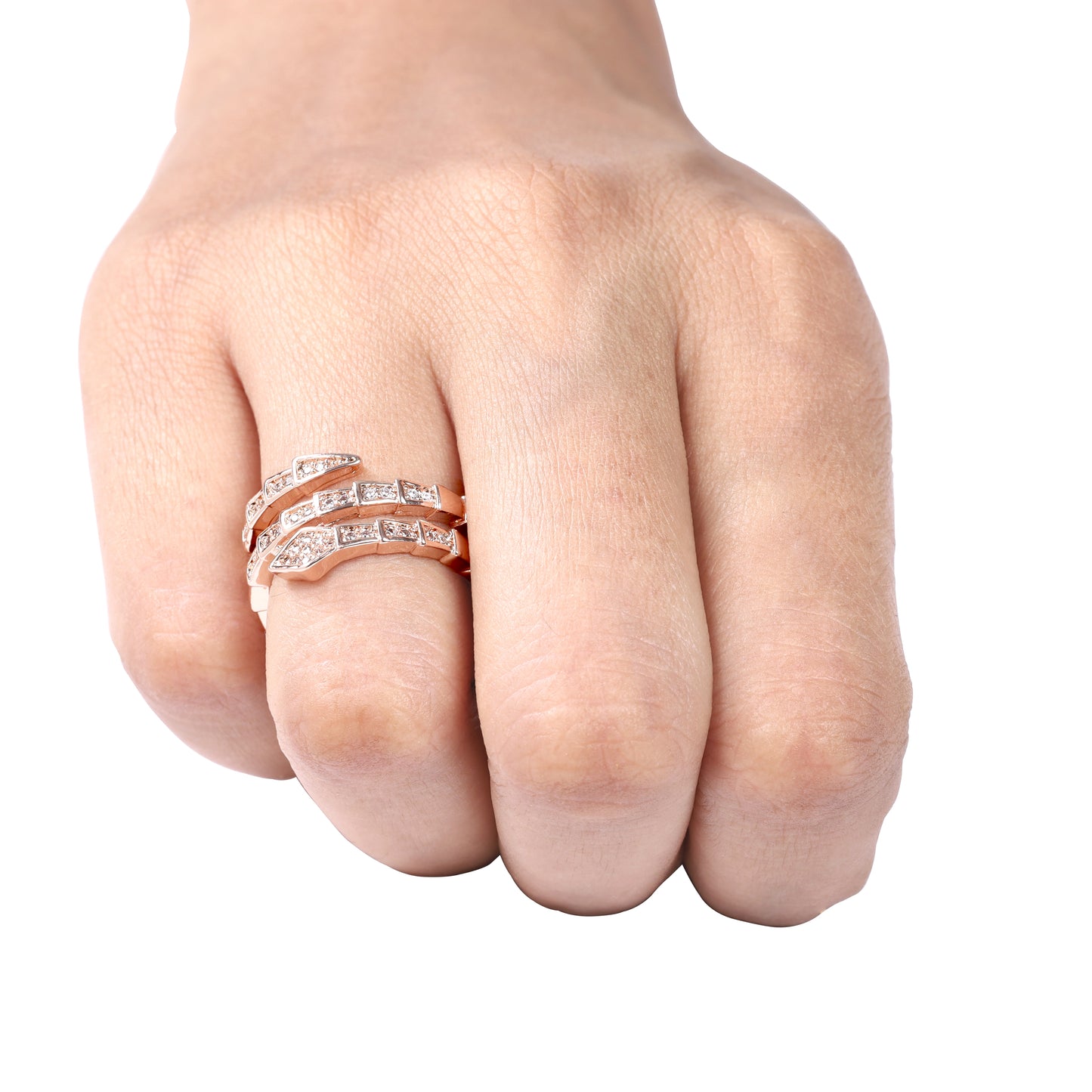 Spiral Rose Gold Ring