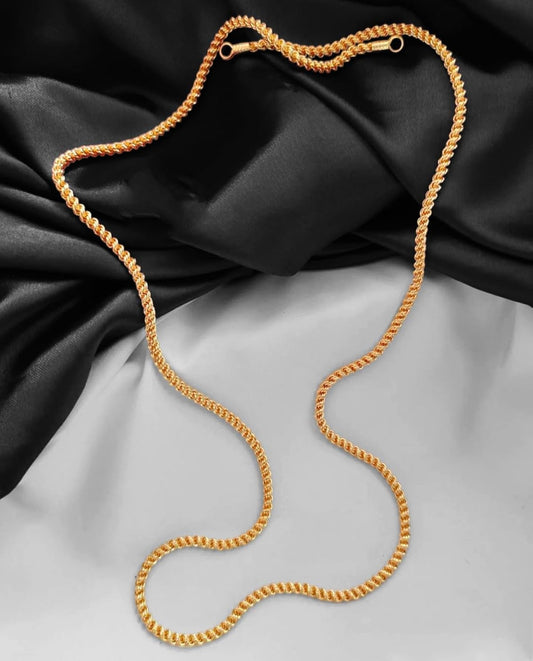 Gold Plated Classic Chain for Men