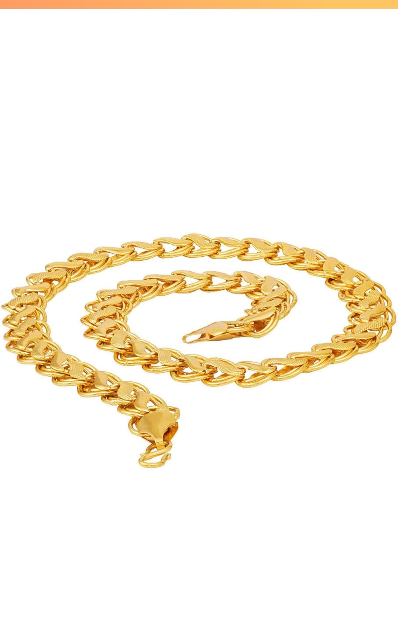 Gold Plated Chunky Thick Chain for Men