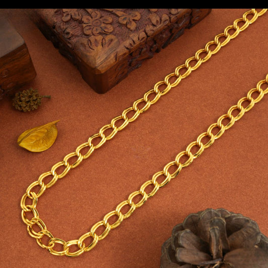 Gold Plated Classy Hook Chain for Men