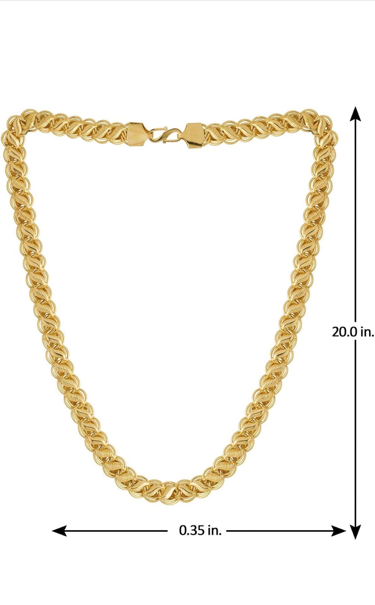 Gold Plated Chunky Thick Chain for Men